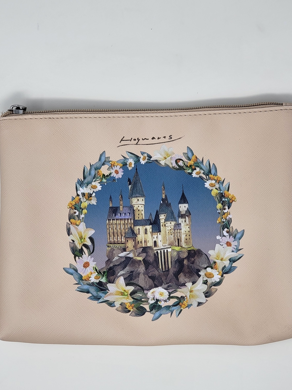 Hogwarts Castle Zip Cosmetic Pouch by Unbranded